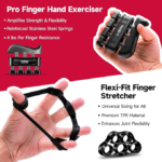 Grip Strengthener Forearm Strengthener Hand Grips Strengthener Kit - 5 Pack Adjustable Resistance - Image 2