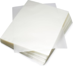 Plastic Paper Laminator Sheets, 9 x 11.5-Inch