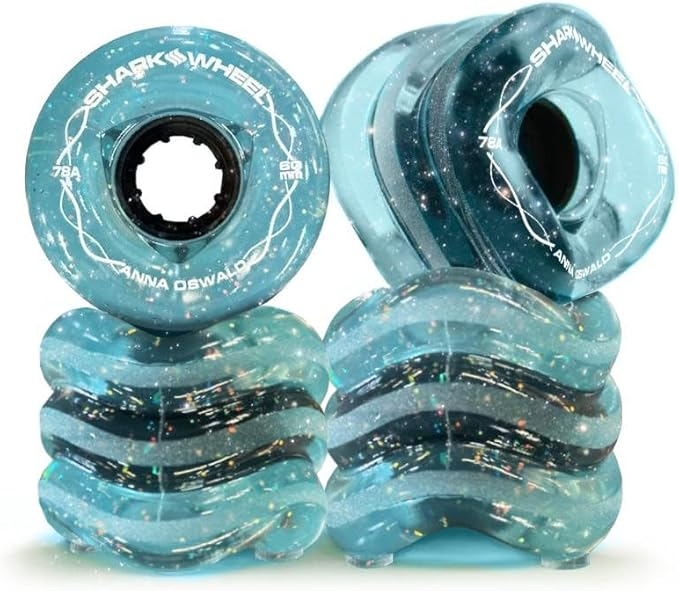 Shark Wheel 60 mm 78a Skateboard Wheels blue Shark Wheel 60 mm 78a Skateboard Wheels blue