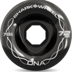 Shark Wheel 72mm Longboard Cruising Wheels, DNA Formula, Set of 4 Wheels