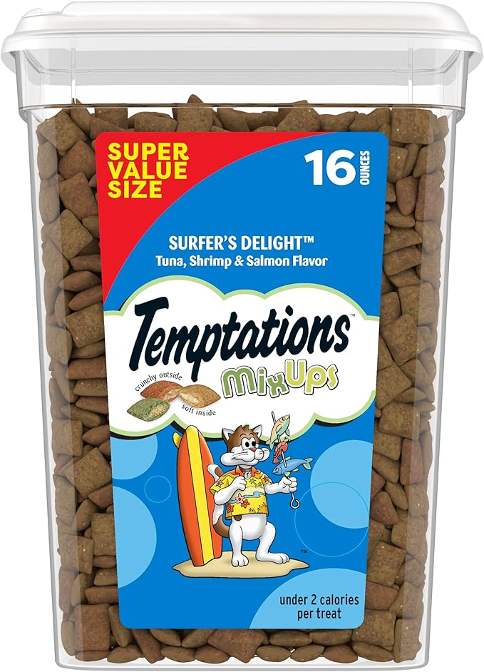Temptations Cat Treats MixUps Surfer's Delight Temptations Cat Treats MixUps Surfer's Delight