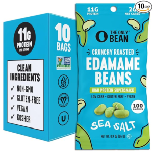 The Only Bean Crunchy Dry Roasted Edamame Snacks