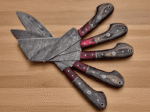 Damascus Chef Knife Set - Full Set