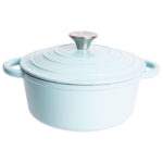 Enameled Cast Iron Dutch Oven with Lid – 5 Quart | Braiser Pot for Soup, Stew & Bread - Image 3