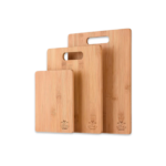 Bamboo Cutting Board Set 3-Piece | Kitchen Chopping Boards with Juice Groove – Zulay Kitchen