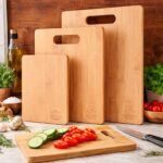 Bamboo Cutting Board Set 3-Piece | Kitchen Chopping Boards with Juice Groove – Zulay Kitchen - Image 3