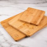 Bamboo Cutting Board Set 3-Piece | Kitchen Chopping Boards with Juice Groove – Zulay Kitchen - Image 4